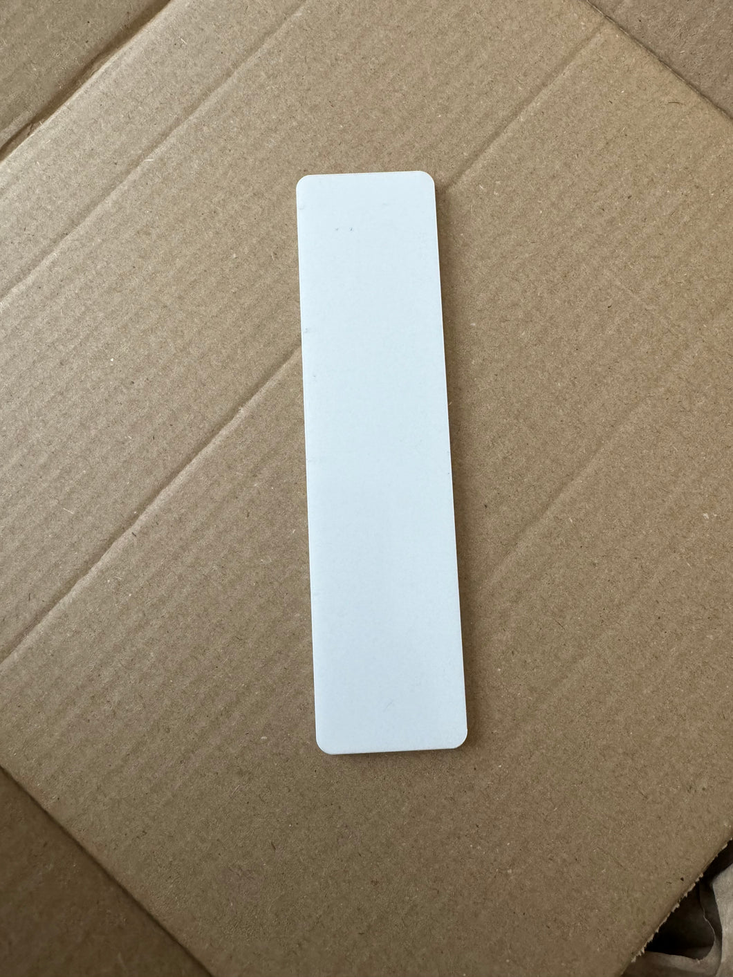 Sublimation White Acrylic Bookmarks - 3mm thick