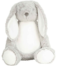 Load image into Gallery viewer, Mumbles Zipper Bunny - various colours
