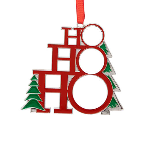 HO HO HO Sublimation Tree Decoration