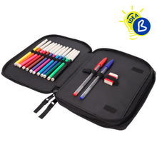 Load image into Gallery viewer, Sublimation Canvas Pencil case with 2 sides - Zipper
