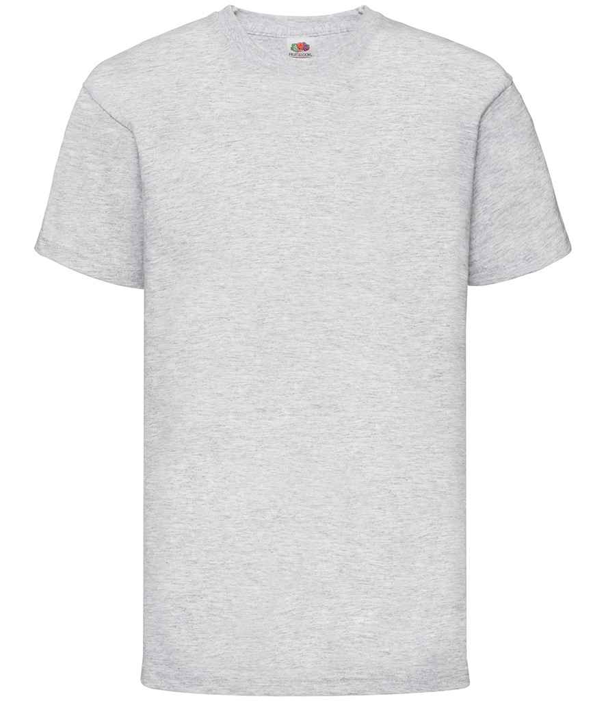 Fruit of the Loom - Valueweight - Heather Grey T-shirt.